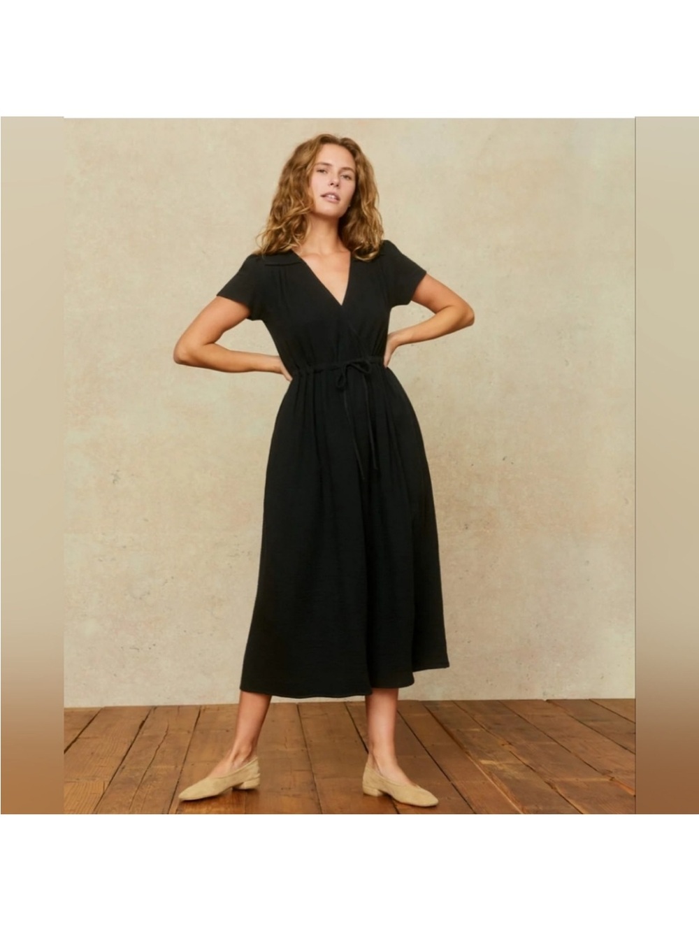 Christy Dawn The Dawn Dress Eclipse Black Gauze XS